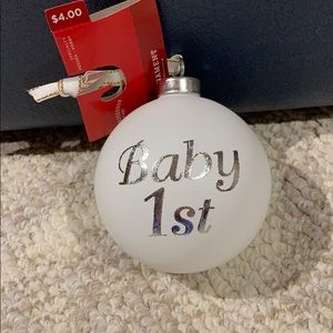 ✨5/$10✨ Baby 1st ornament